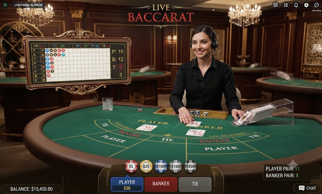 Live Baccarat - In Play sa Gcash