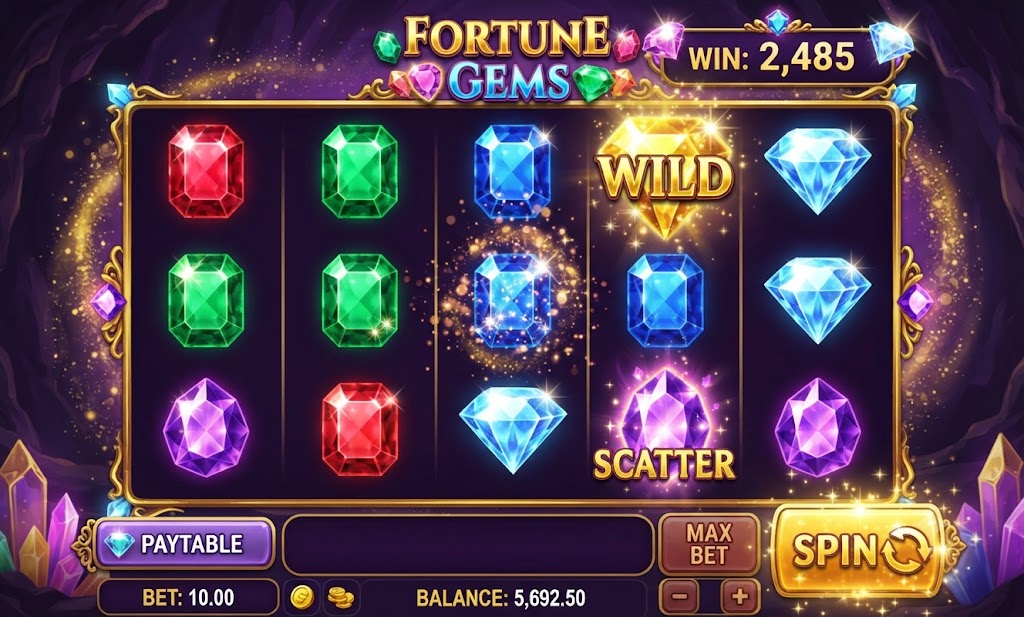 Fortune Gems slot - In Play sa Gcash